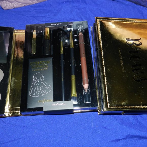 Brows Complete 19 Piece Complete Brow Kit Profusion Cosmetics NWT!🆕 📦🏃🏻💨 - Picture 9 of 16
